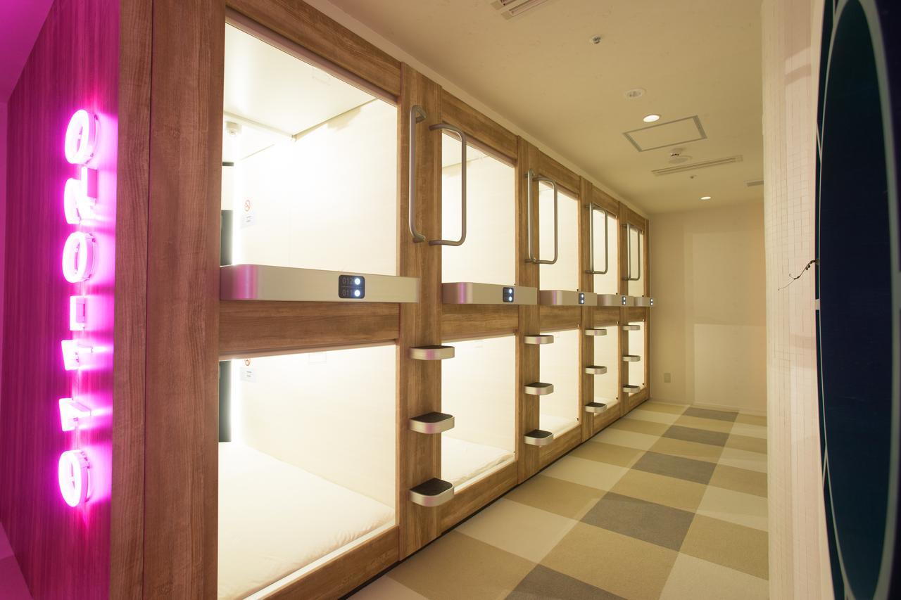 New Japan Lady'S Capsule Hotel Ósaka Exteriér fotografie